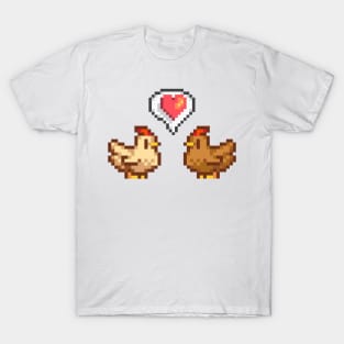 Stardew Valley Chicken Love T-Shirt